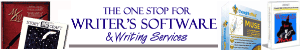 The One Stop  
for Writers Software  
& Writing/Editing Services